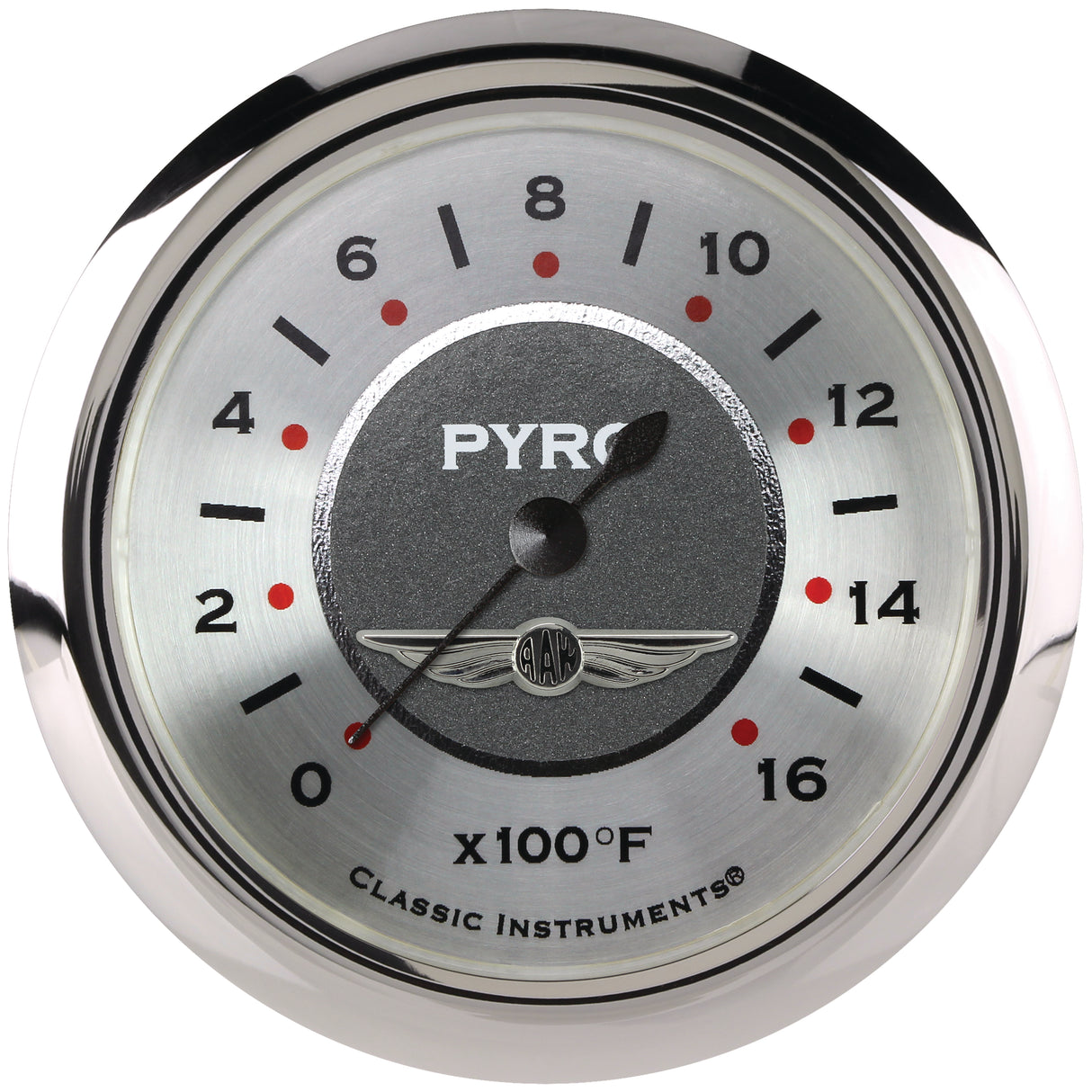 Classic Instruments All American 2 5/8" Exhaust Gas Temp. Gauge - AW398SRC