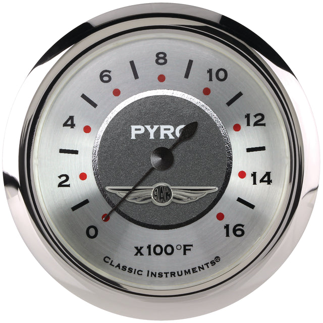 Classic Instruments All American 2 5/8" Exhaust Gas Temp. Gauge - AW398SRC
