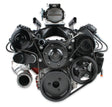 Holley 20-180BK Premium Black Mid-Mount Complete Accessory System
