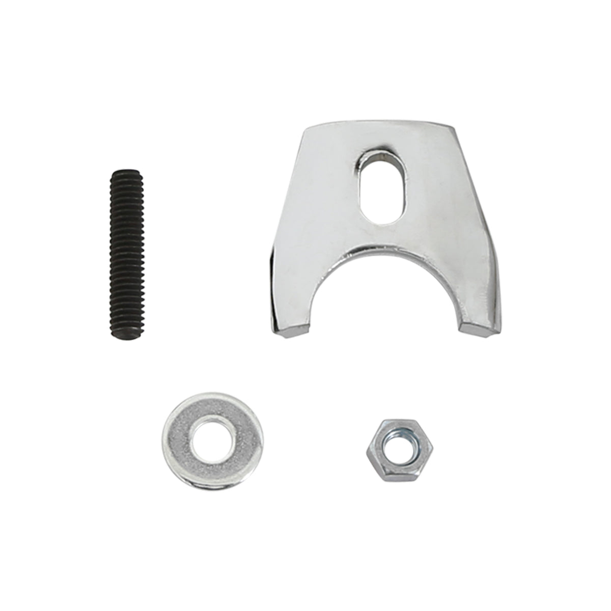 Mr Gasket Mr. Gasket Competition Distributor Clamp - Chrome - 2502