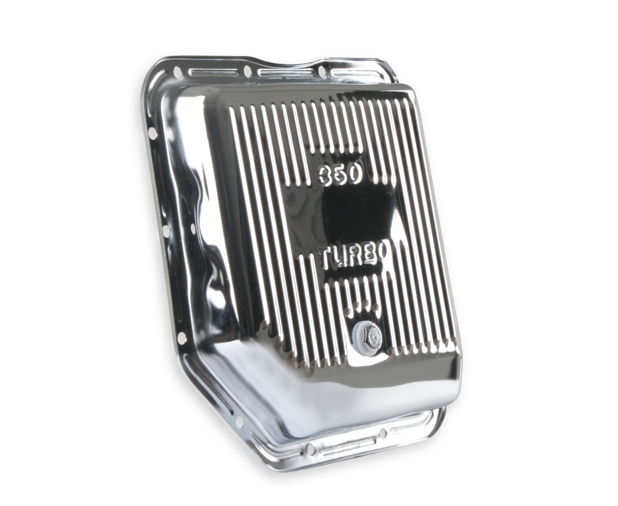 Mr Gasket Transmission Oil Pan - Chrome - 9761