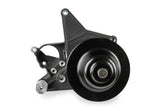 Holley 97-253BK BRACKET KIT, P/S LT4-W SHORT SPACER NATURAL-BLACK FINISH