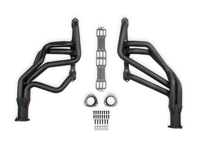 Flowtech Long Tube Header - Black Paint - 13130FLT