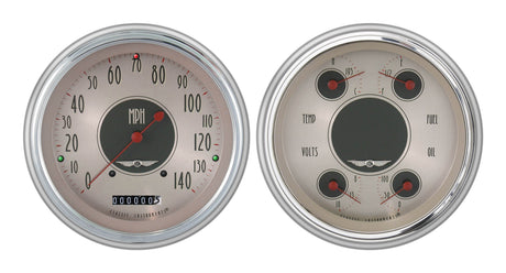 Classic Instruments All American Nickel 1951-52 Chevy Car Package LS Sending Unit - CH51AN52-LS