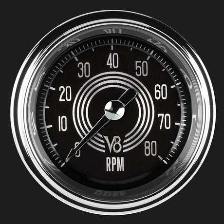 Classic Instruments V8 Speedster 2 1/8" Tachometer - V8SR183SHC