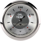 Classic Instruments All American 2 5/8" Oil Temperature Gauge - AW328SRC