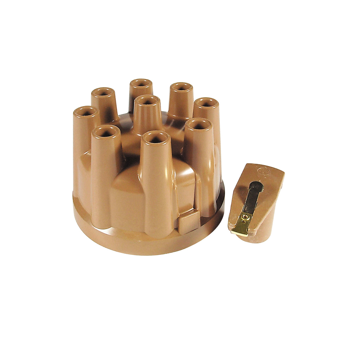 ACCEL Distributor Cap & Rotor Kit - Female Socket Style - Tan - 8220ACC