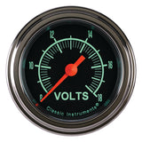 Classic Instruments G/Stock 2-1/8" Volt Gauge - GS130SLF