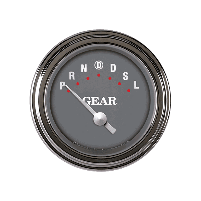 Classic Instruments SG Series 2 1/8" Gear Indicator, Overdrive - SG06SLF