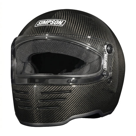 Simpson Motorcycle M62 Bandit Helmet - Carbon Fiber - Extra Large - M62CXL