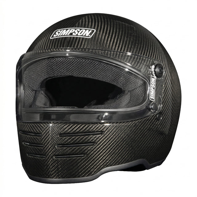 Simpson Motorcycle M62 Bandit Helmet - Carbon Fiber - Medium - M62CMD