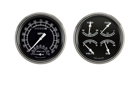Classic Instruments TRADITIONAL 5IN SPEEDTACH & QUAD-GM - TR62SLC
