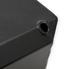 Holley 890003B Sniper Valve Cover - Fabricated Aluminum - Chrysler Small Block - Black Finish