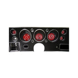 Classic Instruments V8 Red Steelie 1970-72 Chevelle SS Package LS Sending Unit - CV70V8RS-LS