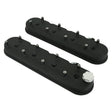 Holley 241-112 Tall LS Valve Covers - Satin Black