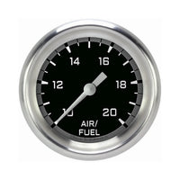 Classic Instruments Autocross Gray 2-5/8" Air Fuel Ratio Gauge - AX394GAPF