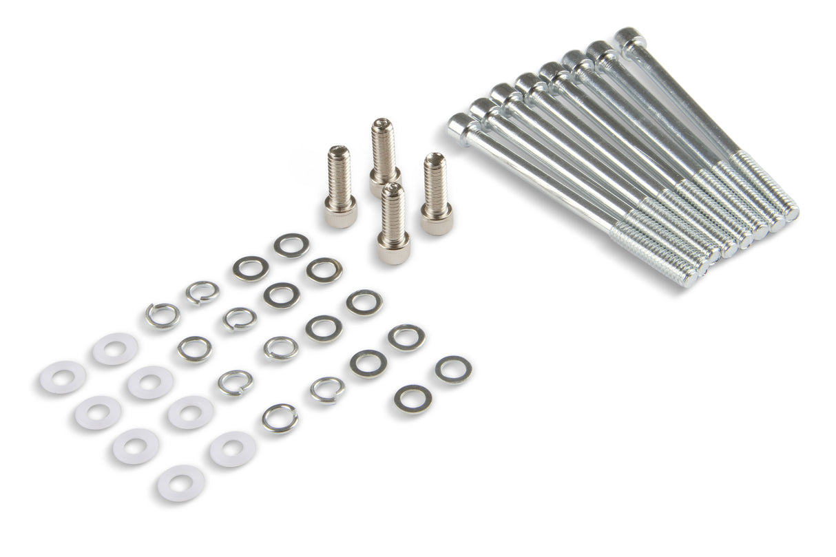 Mr Gasket Fabricated Aluminum Valve Covers - Silver Finish - 6864G