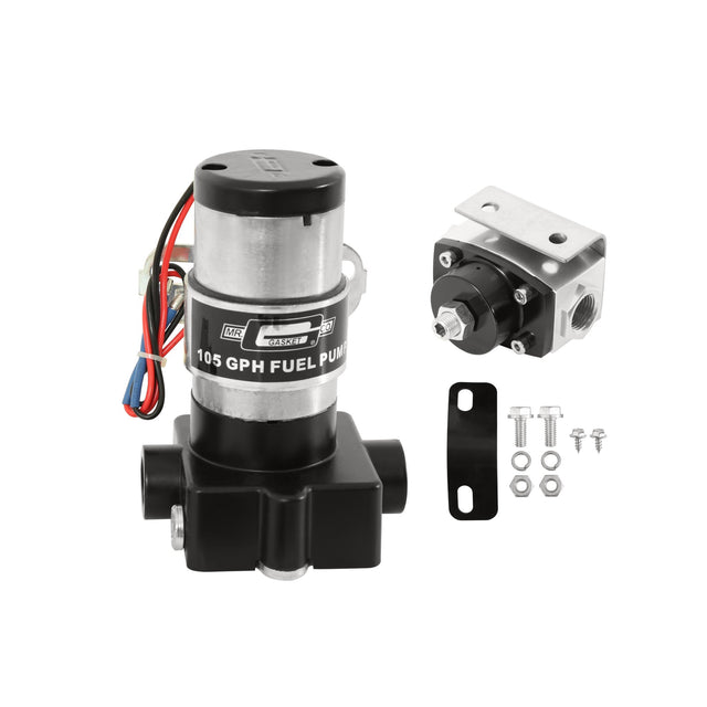 Mr Gasket Electric Fuel Pump with Regulator - 105 GPH - 105P