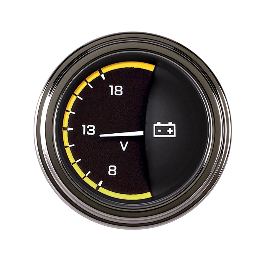 Classic Instruments AUTO CROSS YELLOW 2IN VOLT - AX30YSLF