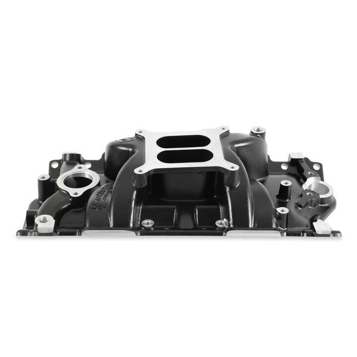 Weiand Speed Warrior Intake - Chevy Small Block V8 - Black Ceramic Coated - 8150BK