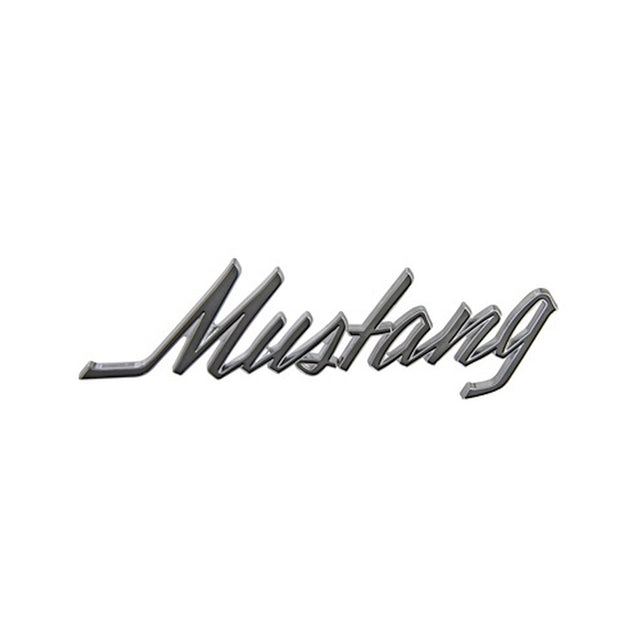 Scott Drake Fender and Trunk Emblem, Pin On, Mustang Script - C9ZZ-16098-A