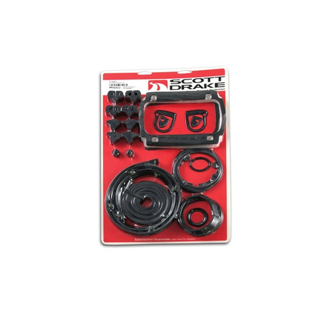 Scott Drake Repaint Basic Gasket and Seal Kit - KIT-RUB-3