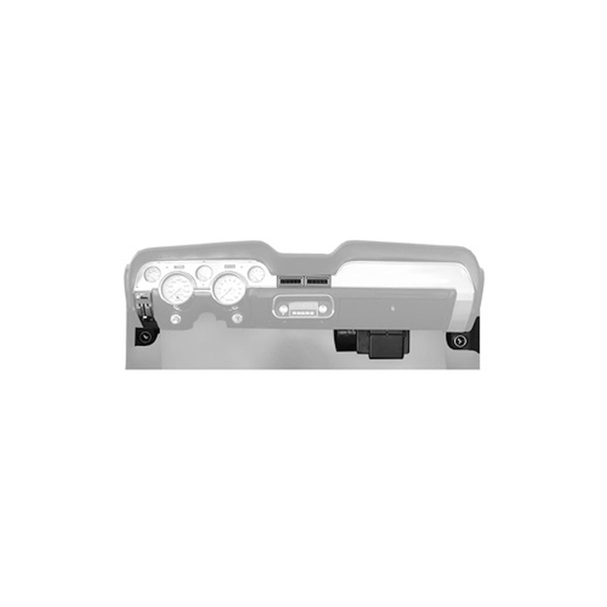 Scott Drake Hurricane Air Conditioning and Heater Kit - CAP-1067M-289P