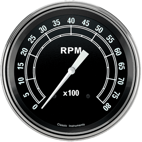 Classic Instruments TRADITIONAL 5IN TACH 8000 RPM - TR71SLC