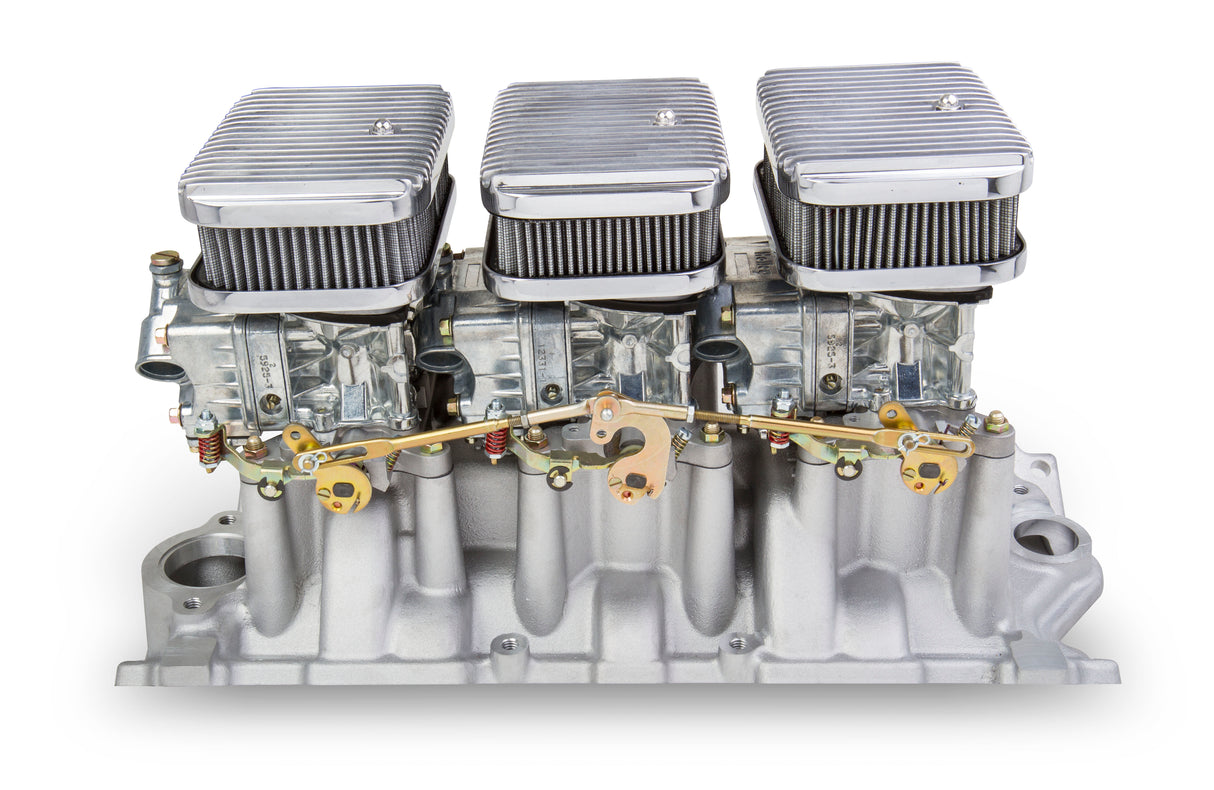 Holley 300-522SA 350 CFM Tri-Power 3x2 SBC Intake and Carburetor Kit