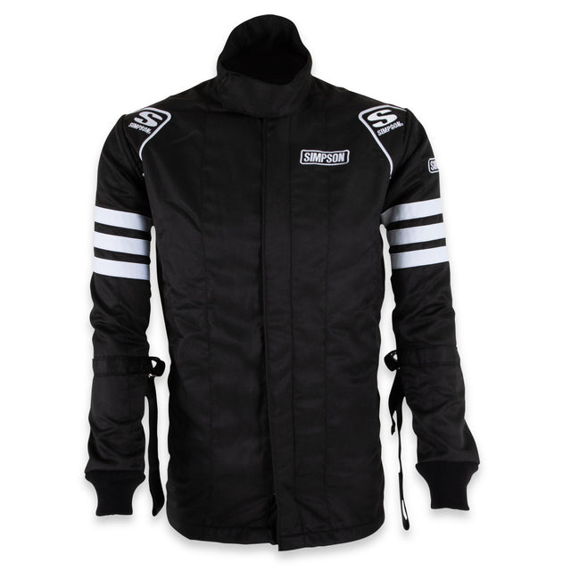 Simpson Classic SFI 5 Jacket w/ Arm Restraint - Black - C402514