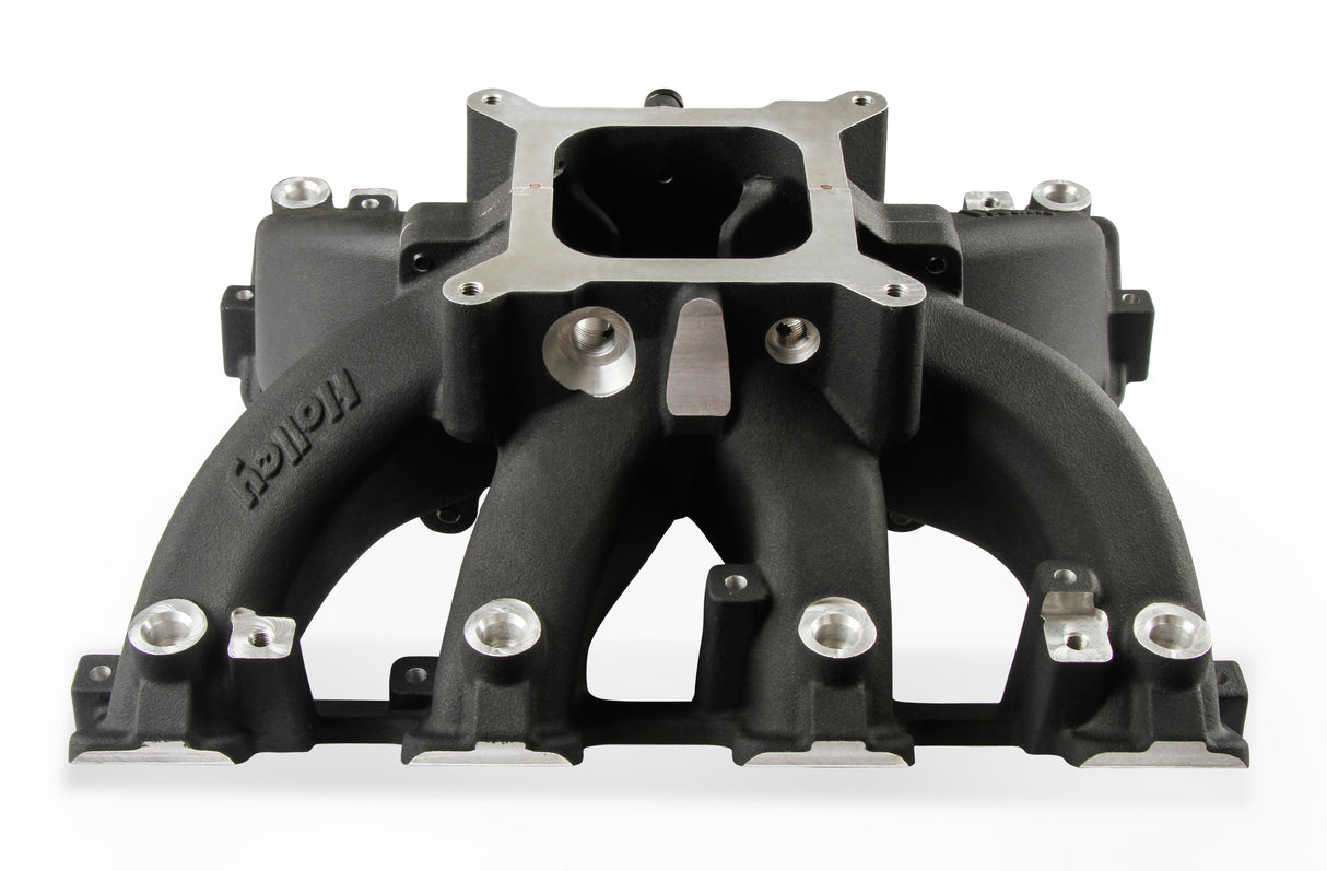 Holley 300-290BK Single Plane EFI Split-Design Race Intake Manifold- GM LS3/L92- Black