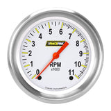Classic Instruments Racepak 3-3/8" Tachometer Gauge Performance Bezel Flat Glass Lens (10,000 RPM) - RP10WAPF