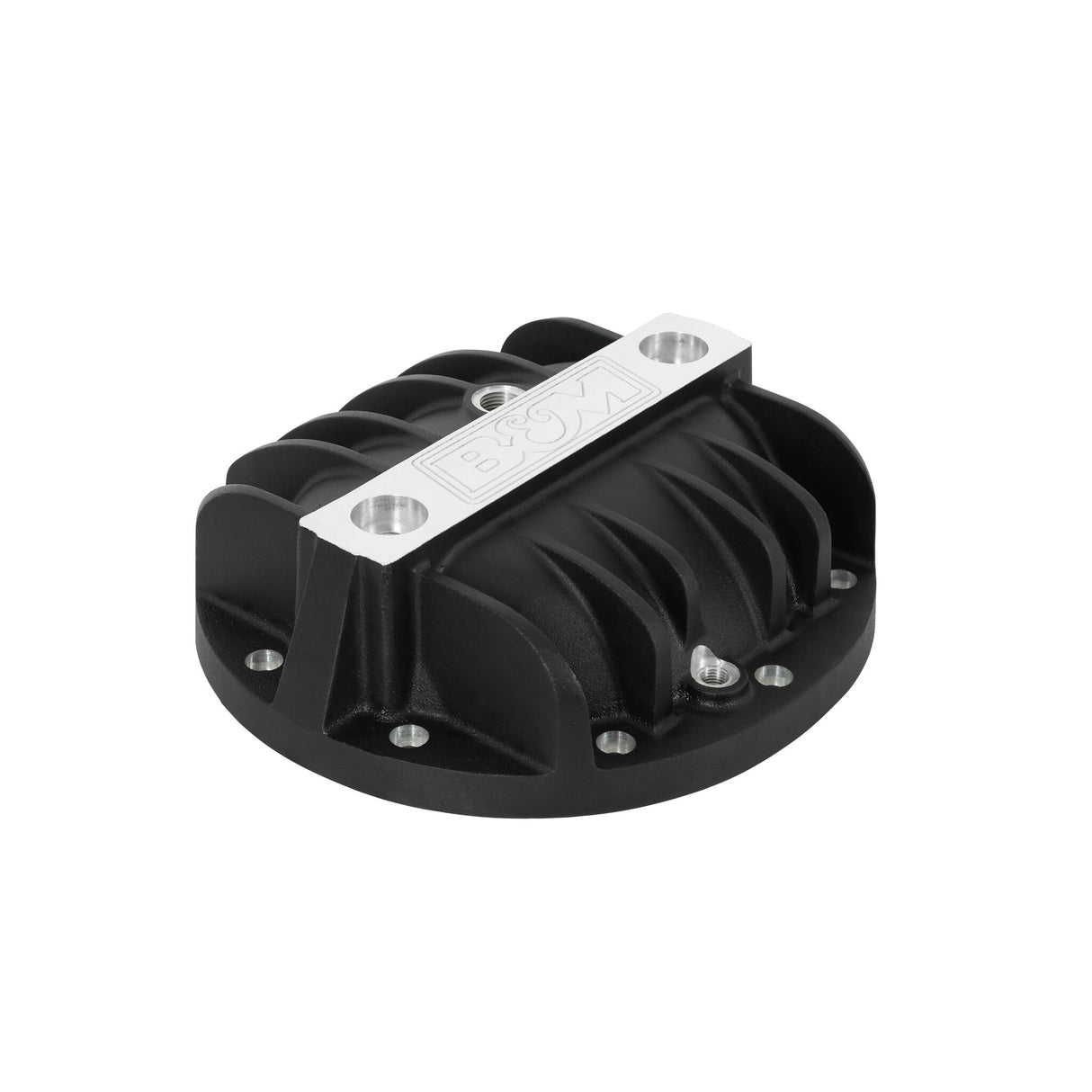 B&M Hi-Tek Aluminum Differential Cover for GM 10-Bolt - Black - 71502