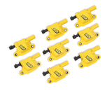 ACCEL Ignition Coils - SuperCoil GM LS2/LS3/LS7 engines, yellow, 8-pack - 140043-8