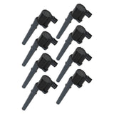 ACCEL Ignition Coil - SuperCoil -Ford 4 valve modular engine 4.6/5.4L‚ Black - 8 Pack - 140034K-8