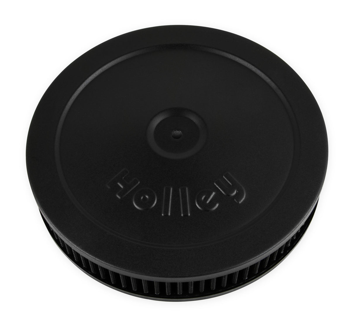 Holley 120-145B Flat Base Air Cleaner 10" Black
