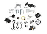 Holley 20-162BK Low-Mount LS Complete Accessory Drive System (Alt, P/S & A/C) - Black Finish