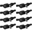 MSD Ignition Coil - Blaster - Ford 3-Valve V8 - Black - 8-Pack - 824383