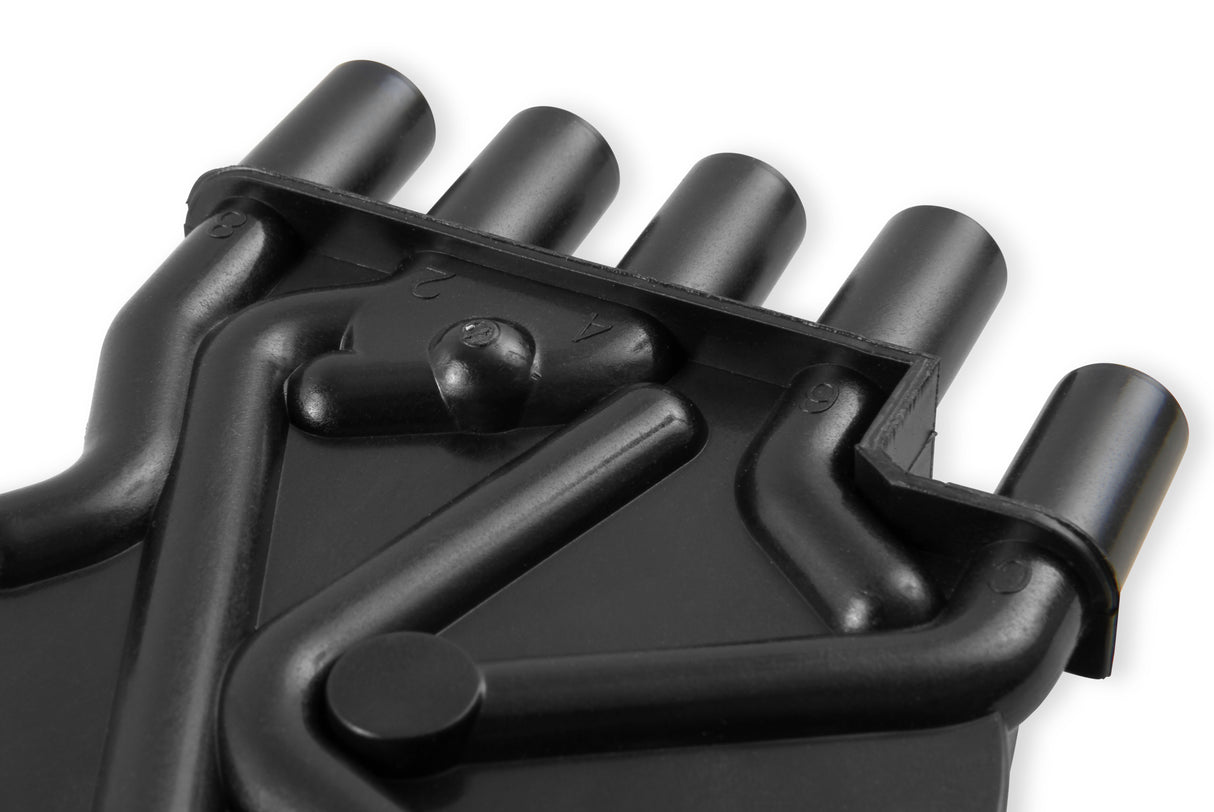 ACCEL Distributor Cap - Chevy / GMC Vortec - V8 - Female - Socket Style - Crab - Black - 120141