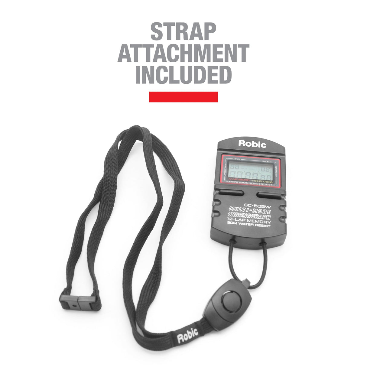Longacre Robic™ SC 505W Stopwatch - 52-22168