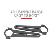 Longacre 14" Wide Angle Mirror Kit - Long Brackets - 52-22537