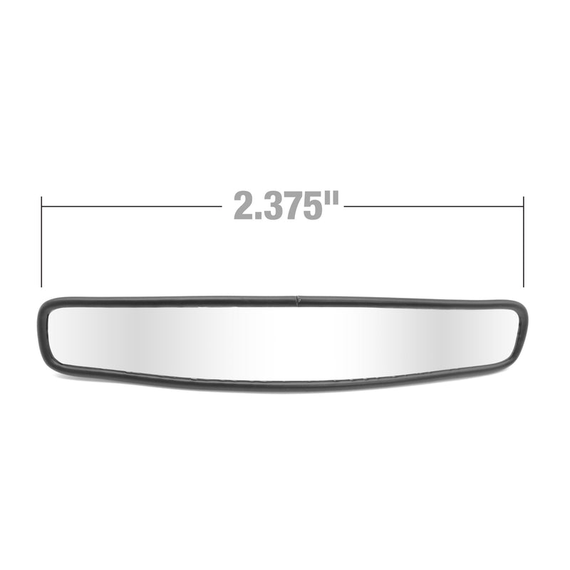 Longacre 14" Wide Angle Mirror Kit - Long Brackets - 52-22537