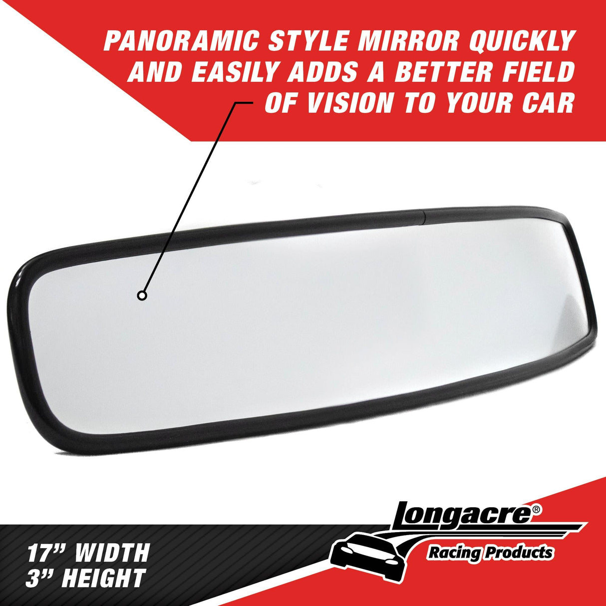 Longacre 17" Wide Angle Replacement Mirrors - 52-22547