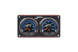Longacre SMi™ Elite Waterproof Gauge Panel, 2 Gauge Oil Pressure/Water Temperature - 52-44560