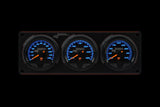Longacre SMi™ Elite Waterproof Gauge Panel, 3 Gauge Oil Pressure/Water Temperature/Oil Temperature - 52-44561