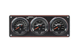 Longacre SMi™ Elite Waterproof Gauge Panel, 3 Gauge Oil Pressure/Water Temperature/Oil Temperature - 52-44561