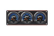 Longacre SMi™ Elite Waterproof Gauge Panel, 3 Gauge Oil Pressure/Water Temperature/Fuel Pressure 15psi - 52-44562