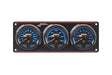 Longacre SMi™ Elite Waterproof Gauge Panel from Longacre, 3 Gauge Oil Pressure/Water Temperature/Volt - 52-44564