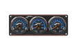 Longacre SMi™ Elite Waterproof Gauge Panel from Longacre, 3 Gauge Oil Pressure/Water Temperature/Water Pressure - 52-44565