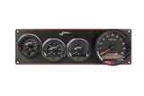 Longacre SMi™ Elite Waterproof Gauge Panel, 3 Gauge Oil Pressure/Water Temperature/Fuel Pressure/Tach - 52-44574
